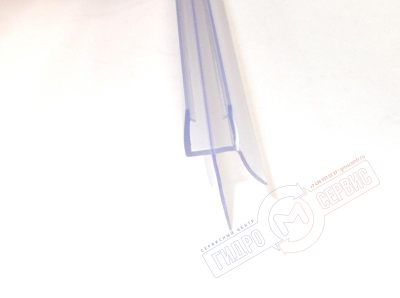 Нижний 6мм 2-х лепестковый уплотнитель двери MEDEA