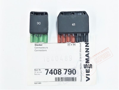 7408790 Vitotronic Ответный штекер 41 И 90 на горелку Viessmann 7408790 Vitotronic Ответный штекер 41 И 90 на горелку Viessmann