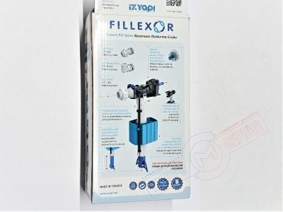 Клапан 3/8"-1/2" наполнения бачка унитаза Fillexor, пластиковый штуцер IZ Yapi