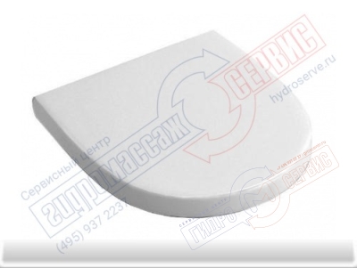 LIFETIME Сиденье для унитаза Villeroy&Boch с функцией плавного опускания