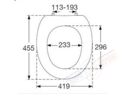 PURE STONE Сиденье для унитаза Villeroy&Boch с функцией плавного опускания -нзкз