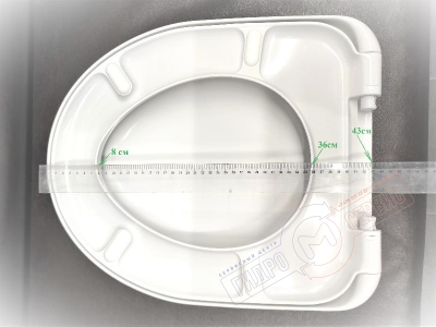 ARCHITEC Сиденье для унитаза DURAVIT с механизмом SOFT CLOSE, белое 