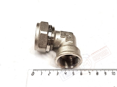 Обжимной уголок 26х3\4 ВР для металлопластиковой трубы 26х3.0ммPROFIT GH