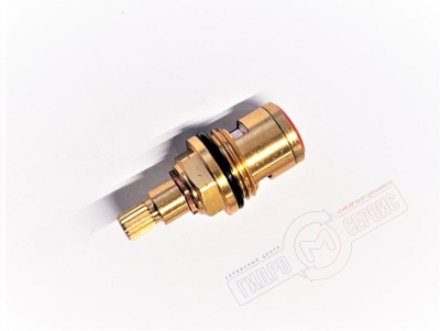 Кран-букса G1/2 90гр ГВС керамическая, MEDEA