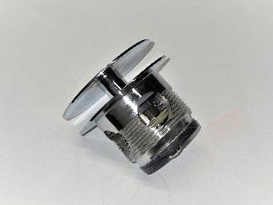 APOLLO Пробка Хром слива-перелива ванны с дренажем