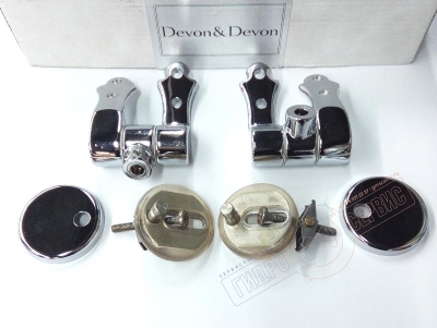 Крепление хром сидения унитаза 2IBCNSCCR WESTMINSTER DEVON&DEVON с плавным закрыванием