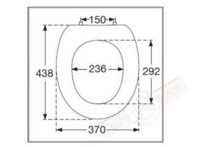 OMNIA/TARGA/O.NOVO Сиденье для унитаза Villeroy&Boch