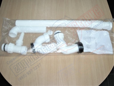 Сифон раковины над стиральной машиной