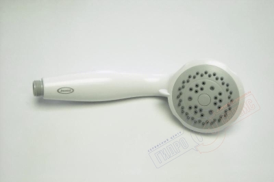 Белая Душевая лейка NETTUNO с эмблемой Джакуззи