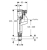 Клапан впускной 1\2 арматуры бачка унитаза GUSTAVSBERG Клапан впускной 1\2 арматуры бачка унитаза GUSTAVSBERG