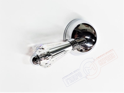 Ручка 633 Хром кран-буксы смесителя NICOLAZZI CRISTALLO