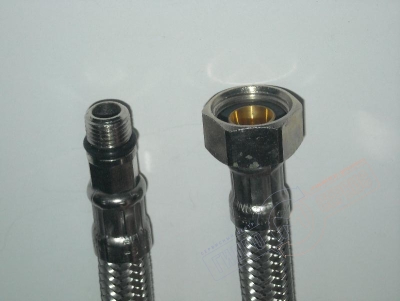 EPDM гибкий шланг G1/2хM10x1 подводки воды L=400mm смесителя