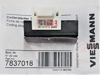 7837018 Vitotronic Кодирующий штекер 1050:02 Автоматики Viessmann - нзкз 7837018 Vitotronic Кодирующий штекер 1050:02 Автоматики Viessmann - нзкз