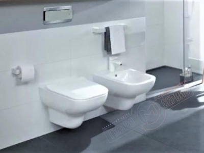 JOYCE SLIM Сиденье для унитаза Villeroy&Boch с функцией плавного опускания