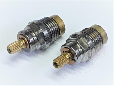 Комплект Кранбукс 1/2 шпиндельные с резиновым уплотнением Zuccetti