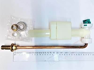 Универсальный 29см Клапан 3\8 наполнения бачка унитаза GSI \ SIMAS