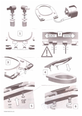 TEMPO \ KHEOPS Механизм плавного опускания сидения унитаза IDEAL STANDARD TEMPO \ KHEOPS Механизм плавного опускания сидения унитаза IDEAL STANDARD
