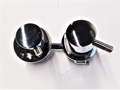 Cмеситель 3-х позиционный Z=10см для душевой кабины Аквалюкс