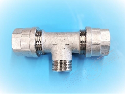 Тройник CM7 НР 26Х3-3/4-26Х3 для металлопласта PRANDELLI 103.07.12.6