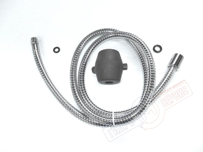 Шланг M15x1* G1/2 L=1.5m для кухонного смесителя, хром Идеал Стандард