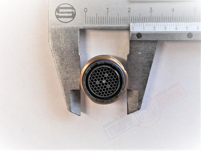 Аэратор M21 в комплекте с кольцом золото и ключом смесителя Jaipur THG 