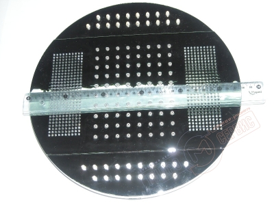 Верхний (потолочный) многофункциональный душ диаметр 290мм