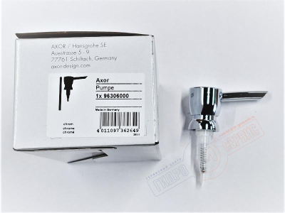 Диспенсер для жидкого мыла, хром Terrano HANSGROHE 96306000