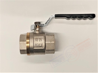 Кран шаровый 1 1/2" В-В длинная ручка, DN40, 810g, GH Кран шаровый 1 1/2" В-В длинная ручка, DN40, 810g, GH