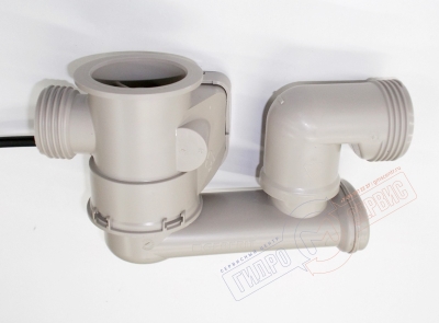 Слив-перелив GEBERIT UNIFLEX для больших ванн, удлинненный, хром