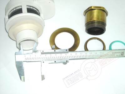 Механизм слива подвесного бачка NICOLAZZI унитаза с трубой 32мм