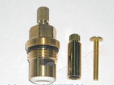 D&D Кран букса ГВ 1\2, 90гр керамическая Бронза