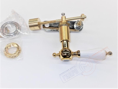 Ручка Золото смыва механизма унитаза MIGLIORE