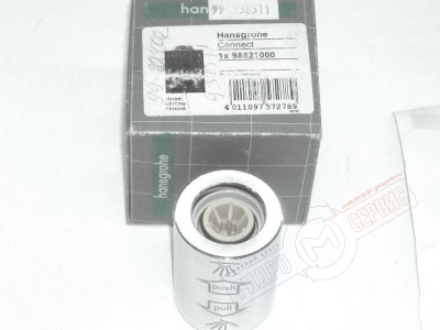 98821000,  Коннектор лейка-верхний душ Raindance