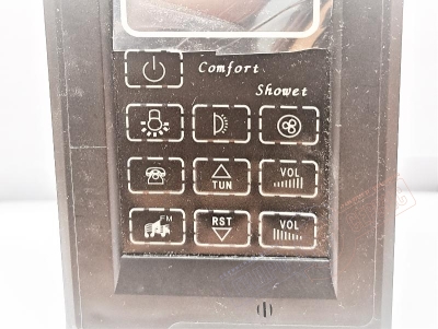 Дисплей душевой кабины Aqualux YMJ867 \ 681 с радио и телефоном