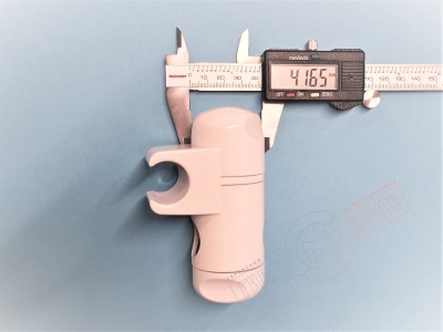 Jacuzzi Flexa Подвижный Курсор белой стойки D=22mm для душевой лейки