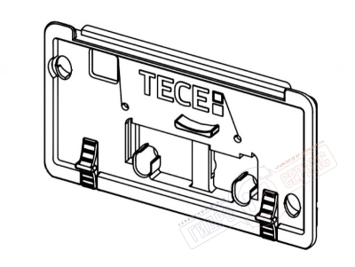 TECEPROFIL Съемная крышка под клавишей бачка инсталяции TECE