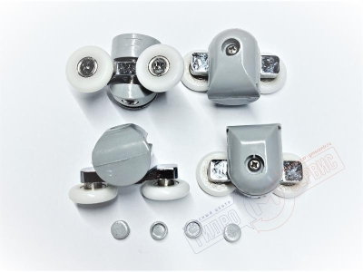 Ролик 24мм двойной душевой кабины Медеа / Аквалюкс / Хубер