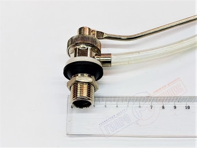 Клапан 1\2" наполнения подвесного бачка унитаза, боковой Клапан 1\2" наполнения подвесного бачка унитаза, боковой
