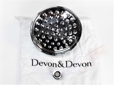 Верхняя душевая лейка D=150мм душевой системы DEVON&DEVON 