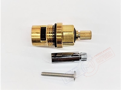 D&D, Кран букса ХВ керамическая Хром смесителя, правая