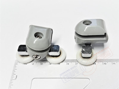 Ролик 24мм двойной душевой кабины Медеа / Аквалюкс / Хубер