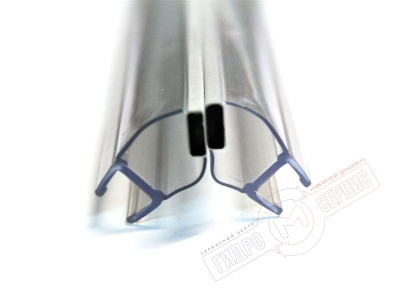 Магнитный уплотнитель 45гр 6мм двери душевой кабины HUPPE X1