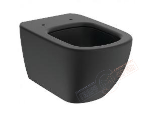 T0079V3 Ideal Standard Tesi AQUABLADE Черный матовый - Чаша подвесного унитаза (уценка)