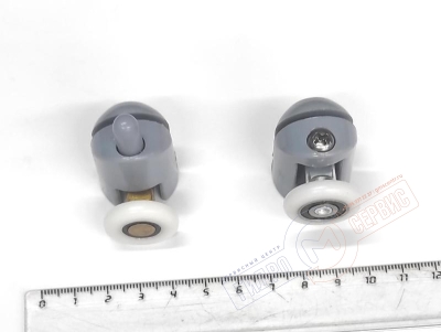 Набор (8шт) роликов 23мм двери душевой кабины Аквалюкс AQ-319/309GM / Хубер / Медея Набор (8шт) роликов 23мм двери душевой кабины Аквалюкс AQ-319/309GM / Хубер / Медея