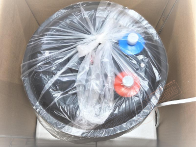 Водонагреватель электрический эмалировнный SANTARINI COSMO ROUND Steel 30 ЛИТРОВ серебристый RZL30V 