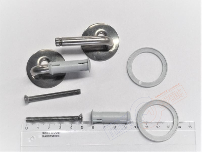 CENTURY  Крепление хром крышки-сидения унитаза Villeroy & Boch