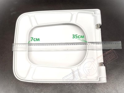 PURA VIDA Сиденье для унитаза DURAVIT с механизмом SOFT CLOSE, белое 