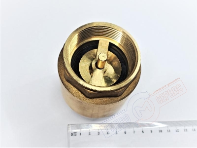 Клапан обратный 2" с латунным седлом DN50 GH - нзкз Клапан обратный 2" с латунным седлом DN50 GH - нзкз
