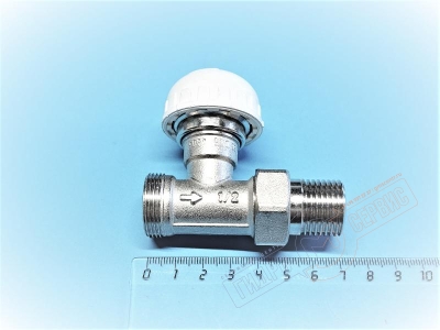 Прямой термостатический клапан для радиатора 1/2"xM24ЕКx19 FIV Прямой термостатический клапан для радиатора 1/2"xM24ЕКx19 FIV