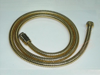 Шланг  G1/2 * 1/2 L=1.5м, Золото, душевой кабины Jacuzzi